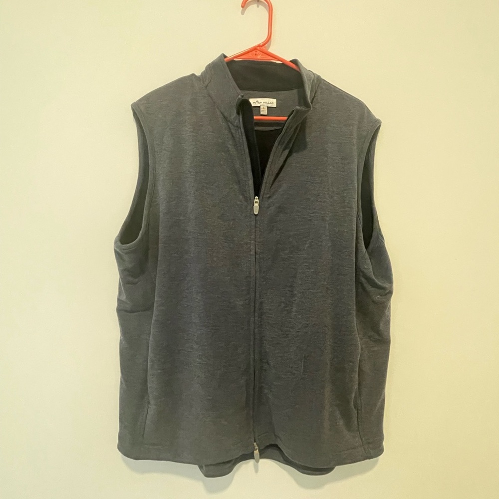 Peter Millar Grey Vest - Men’s L